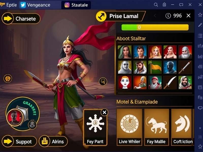 Epic Draupadi S Vengeance character customization screen